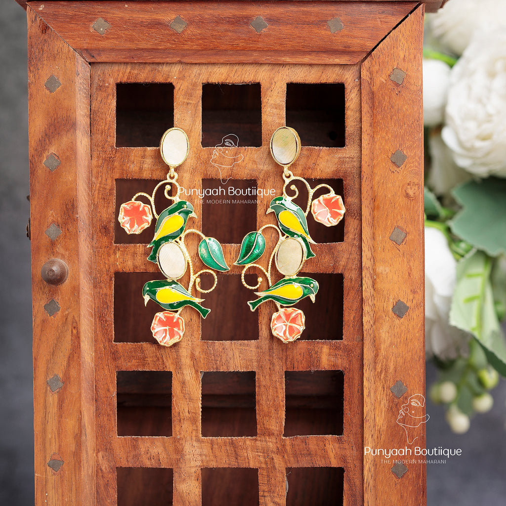 Parrot Contemporary Earring