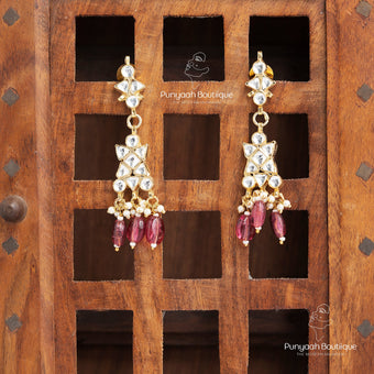 Pretty Pachi Kundan Earring