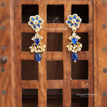 Floral Pachi Kundan Earring