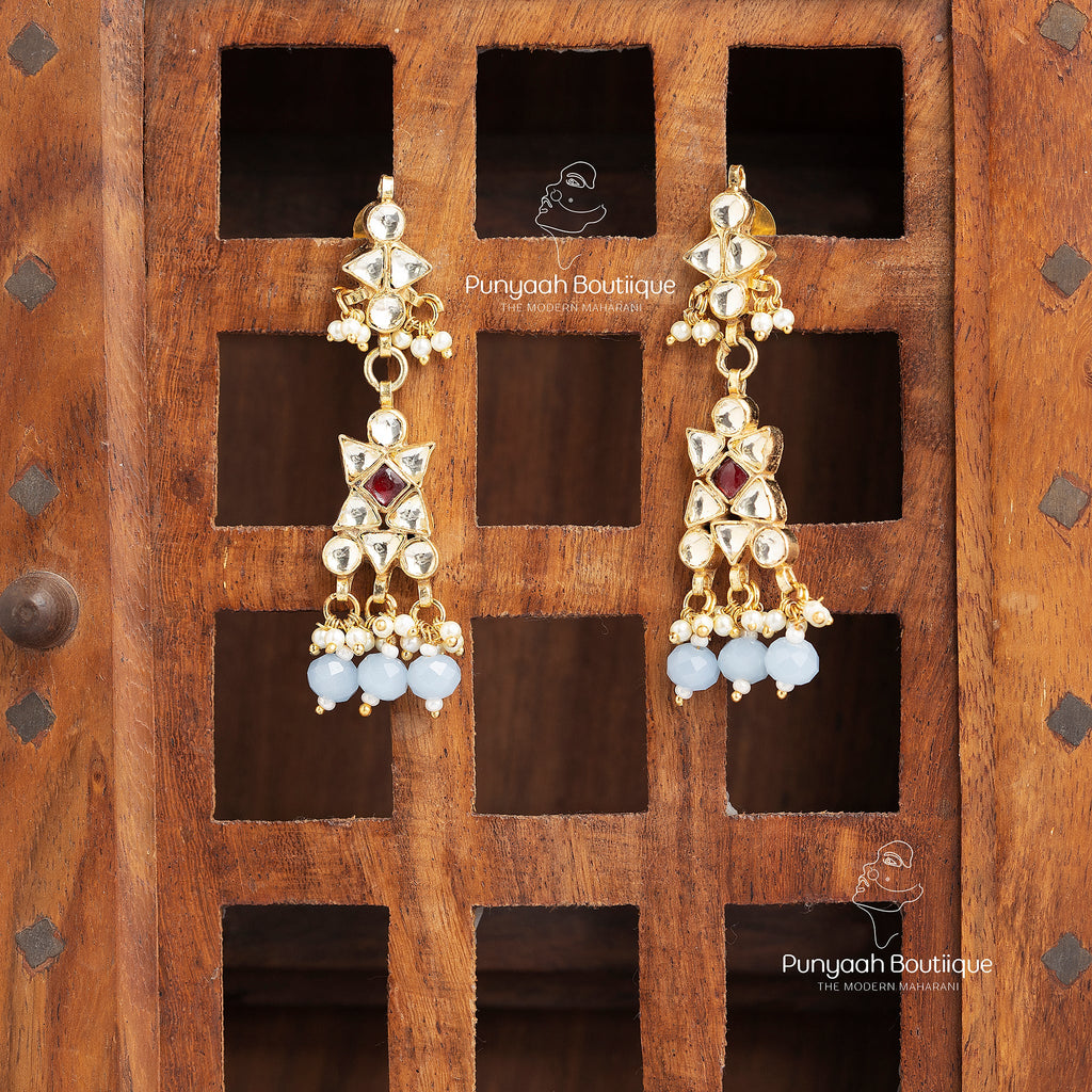 Pretty Pachi Kundan Earring