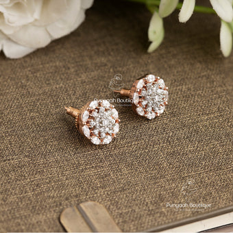 Intricate CZ Studs