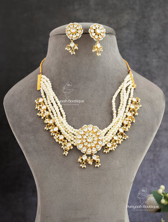 Florid Kundan Choker