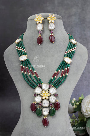 Beaded Long Necklace