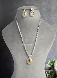 CZ Long Necklace