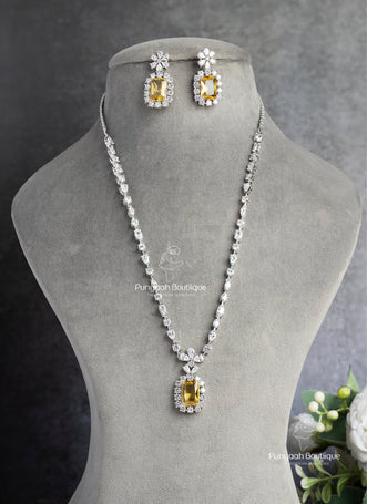 CZ Long Necklace