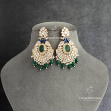 Double Peacock Earring