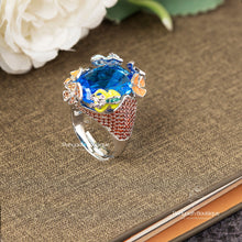 Blue Doublet Ring