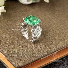 Leafy Green Doublet Ring