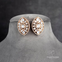 Delicate Kundan Studs